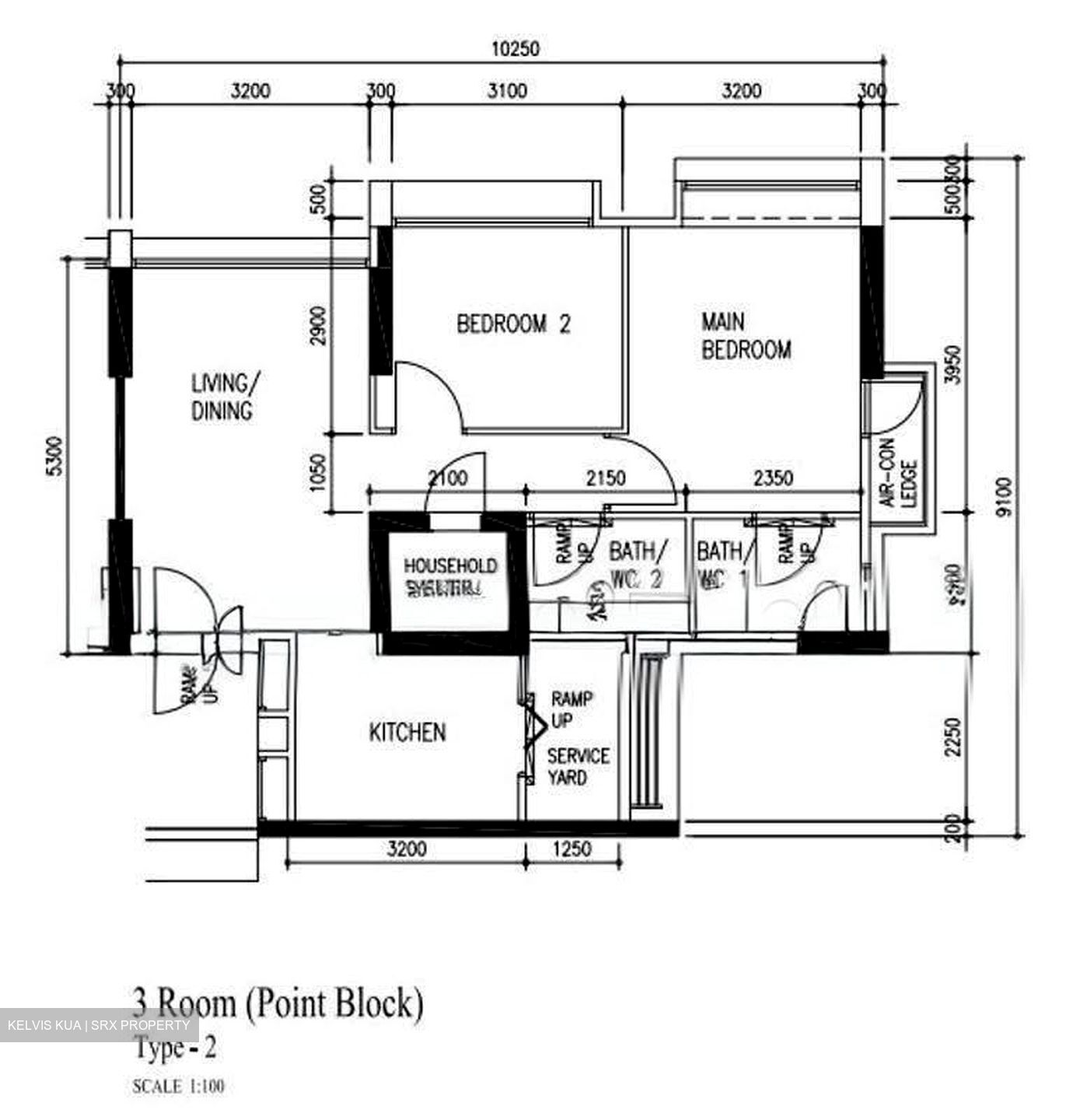 Blk 61B Strathmore Green (Queenstown), HDB 3 Rooms #637525201
